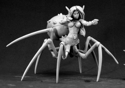 Reaper Miniatures Shaerileth, Spider Demoness 03465 Dark Heaven Unpainted Metal