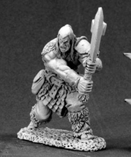 Reaper Miniatures Barbarian Hero #03468 Dark Heaven Legends Unpainted Metal