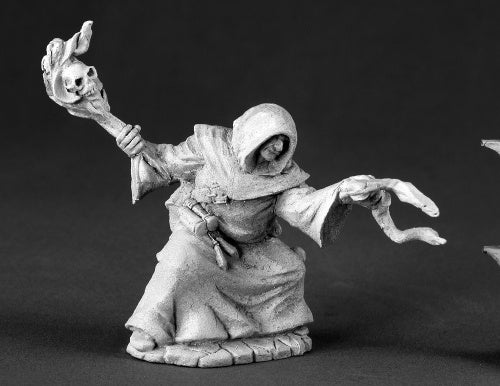 Reaper Miniatures Khalatine, Evil Cleric #03470 Dark Heaven Unpainted Metal