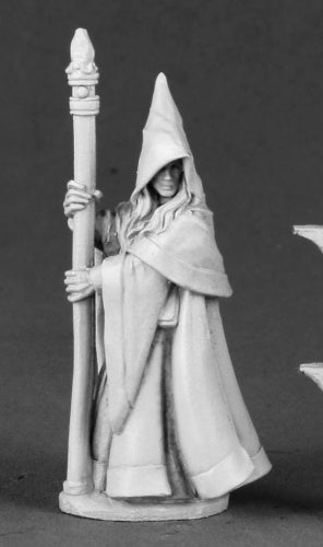 Reaper Miniatures Anirion, Wood Elf Wizard #03491 Dark Heaven Unpainted Metal