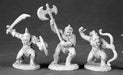 Reaper Miniatures DHL Classics: Orcs (3 Pcs) #03502 Dark Heaven Unpainted Metal