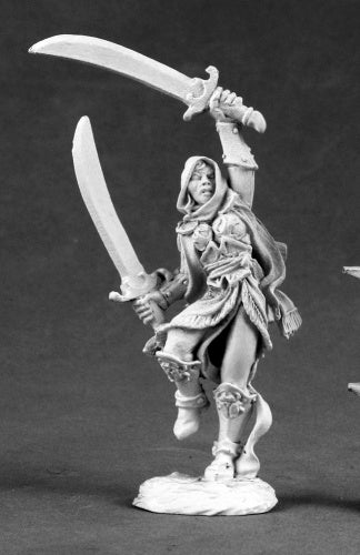 Reaper Miniatures Mi-Sher, Dervish Warrior #03515 Dark Heaven Unpainted Metal