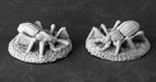 Reaper Miniatures Fire Beetles (2 Pieces) #03544 Dark Heaven Unpainted Metal