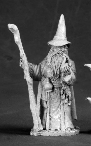 Reaper Miniatures Andallin Bonnerstock Wizard 03545 Dark Heaven Unpainted Metal