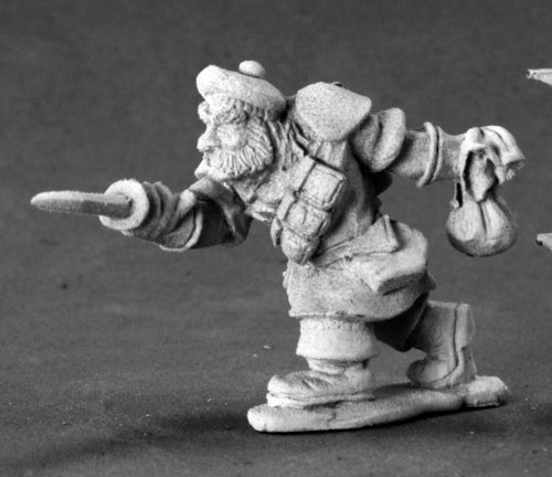 Reaper Miniatures Unpainted Brangus Bronzebeard, Dwarf Thief #03562 Dark Heaven