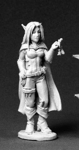 Reaper Miniatures Valloa, Female Elf Thief #03566 Dark Heaven Unpainted Metal