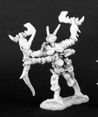 Reaper Miniatures Garzuhl, Mantis Man Ranger #03580 Dark Heaven Unpainted Metal