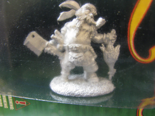 Gruff Grimecleaver Dwarf Pirate Cook 03626 Dark Heaven Unpainted Figure