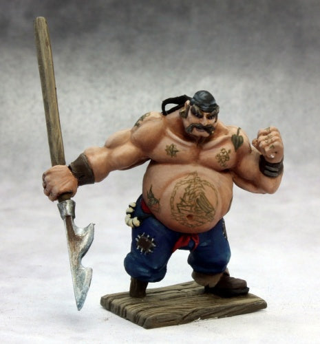 Reaper Miniatures Stieg Brinegrog, Pirate #03627 Dark Heaven Unpainted Metal