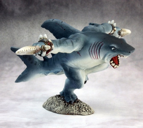 Reaper Miniatures Unpainted Rogal Manystripes Tiger Karkarion 03630 Dark Heaven