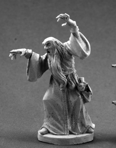 Reaper Miniatures Orson Lugrum, Evil Wizard #03638 Dark Heaven Unpainted Metal