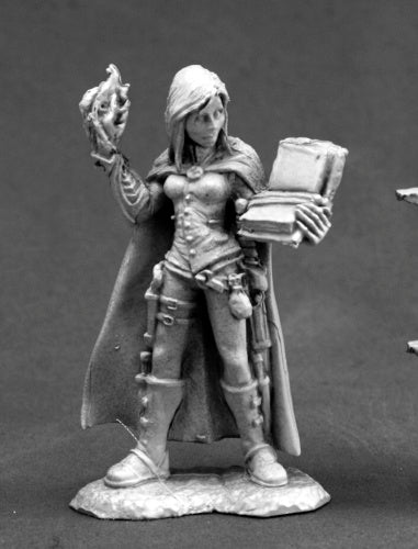 Reaper Miniatures Nonalla Ellinad, Elf Wizard 03667 Dark Heaven Unpainted Metal