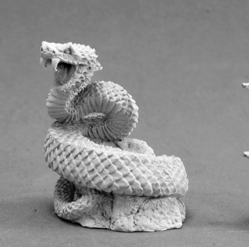Reaper Miniatures Giant Snake #03676 Dark Heaven Legends RPG D&D Mini Figure