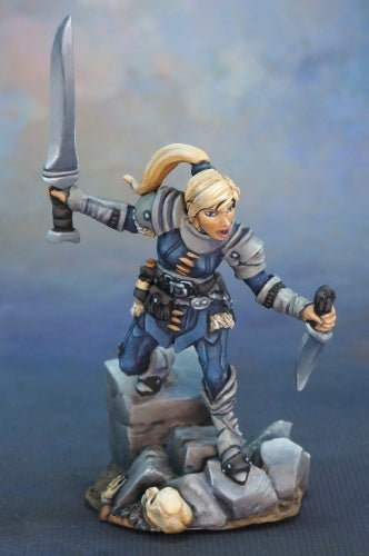 Reaper Miniatures Lanelle Female Rogue #03735 Dark Heaven Legends Unpainted