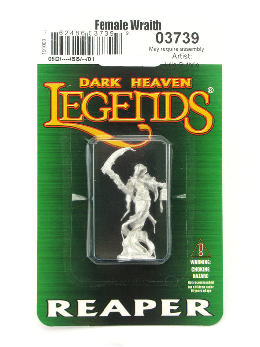 Reaper Miniatures Female Wraith #03739 Dark Heaven Legends Unpainted Mini Figure