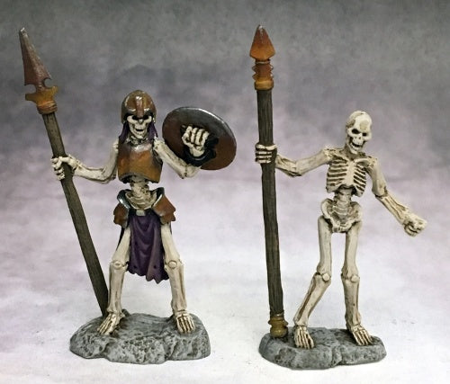 Reaper Miniatures Skeleton Spearmen #03757 Dark Heaven Legends Unpainted Figure
