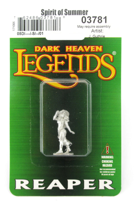 Reaper Miniatures Spirit of Summer #03781 Dark Heaven Legends Unpainted Metal