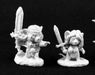 Reaper Miniatures Barbarian Mouslings 2Pc 03824 Dark Heaven Unpainted Metal Mini