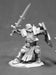 Reaper Miniatures Crusader Champion #03828 Dark Heaven Unpainted Metal