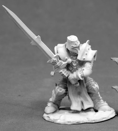 Reaper Miniatures Crusader Justifier #03830 Dark Heaven Unpainted Metal