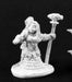 Reaper Miniatures Dwarf Forge Priestess #03835 Dark Heaven Unpainted Metal Mini