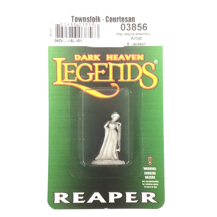 Reaper Miniatures Townsfolk - Courtesan  #03856 Dark Heaven Unpainted Metal Mini