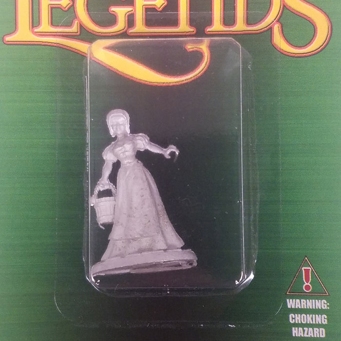 Reaper Miniatures Townsfolk - Milk Maid  #03857 Dark Heaven Unpainted Metal Mini