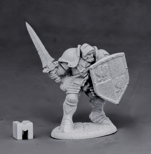 Reaper Miniatures Sir William the Peacemaker #03868 Dark Heaven Unpainted Metal