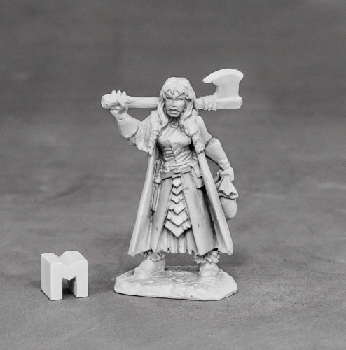 Reaper Miniatures Fruella, Dreadmere Mercenary 03872 Dark Heaven Unpainted Metal