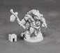 Reaper Miniatures Armorback Barbarian (Ankylosaurus) #03876 Unpainted Metal Mini