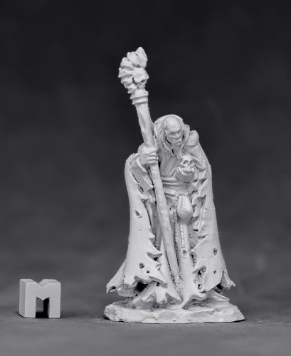 Reaper Miniatures Phineas Greybone, Necromancer #03880 Unpainted Metal Figure