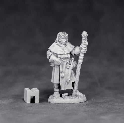Reaper Miniatures Alec, Young Mage #03881 Unpainted Metal Mini D&D RPG Figure