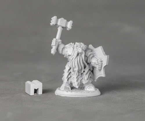 Reaper Miniatures Dark Dwarf Striker #03892 Dark Heaven Unpainted Metal Figure