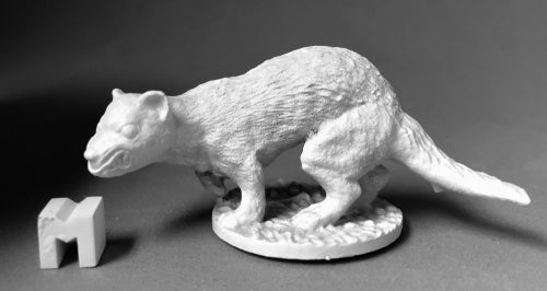 Reaper Miniatures Giant Weasel #03897 Dark Heaven Legends Unpainted Metal Figure