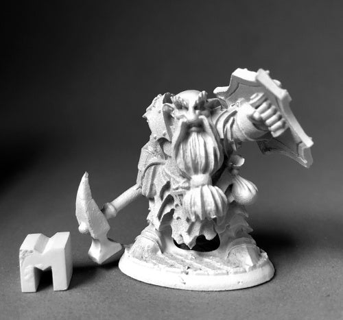 Reaper Miniatures Dark Dwarf Smiter #03899 Dark Heaven Unpainted Metal Figure