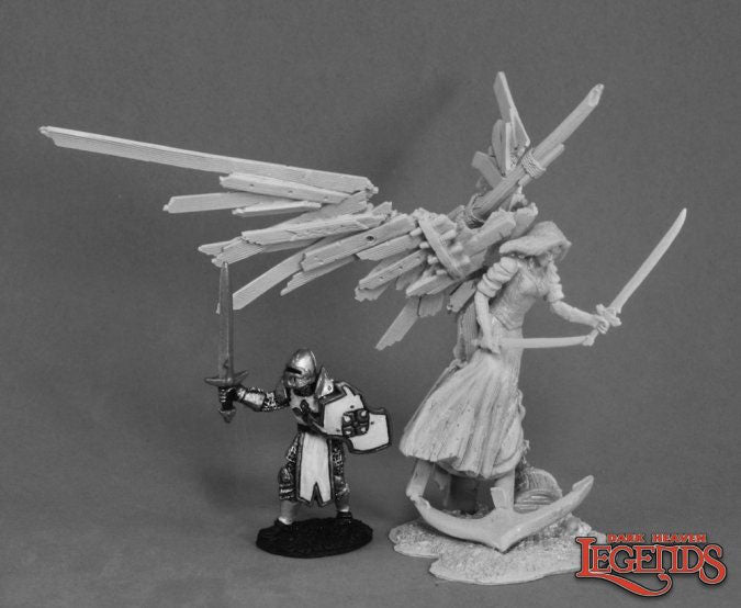 Reaper Miniatures The Dark Maiden #03903 Dark Heaven Legends Unpainted Metal