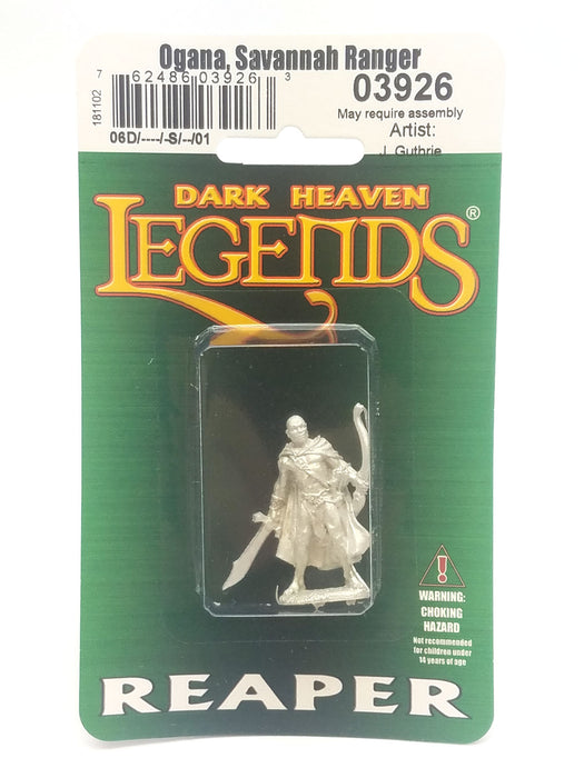 Reaper Miniatures Ogana #03926 Dark Heaven Legends Unpainted Metal Mini Figure
