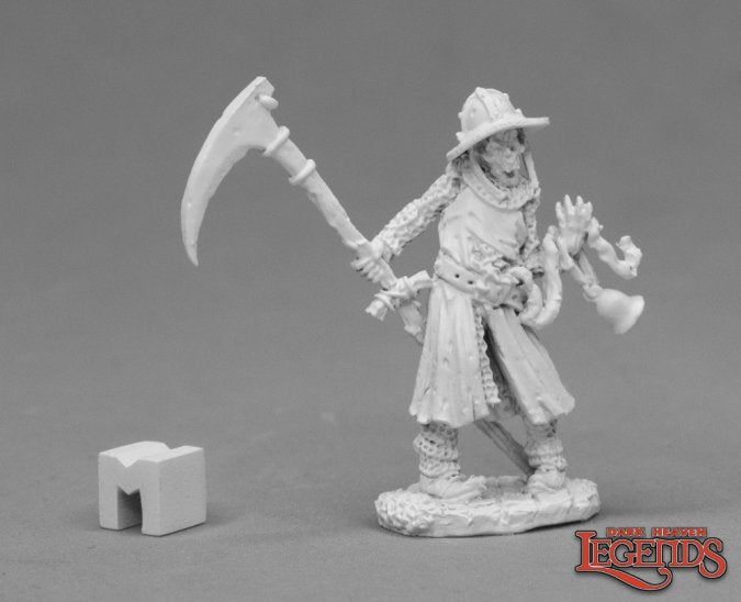 Reaper Miniatures Crypt Sentry Skeleton #03952 Dark Heaven Unpainted Metal Mini