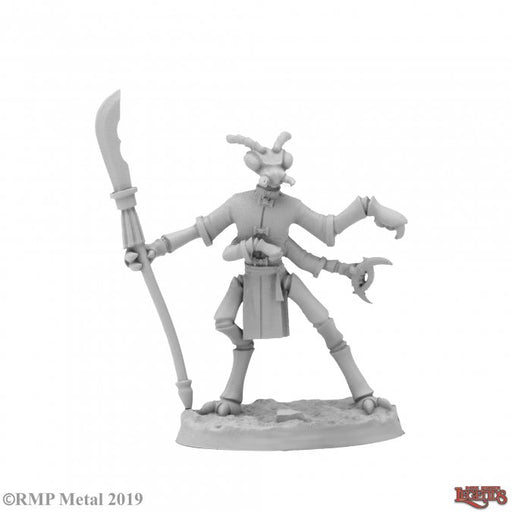 Reaper Miniatures Mantis Man Gladiator #03969 Unpainted Metal Figure