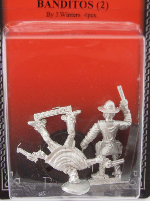 Banditos (2) #04-100 Classic Ral Partha Fantasy RPG Metal Figure
