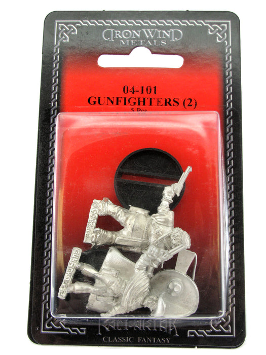 Gunfighters (2) #04-101 Classic Ral Partha Fantasy RPG Metal Figure