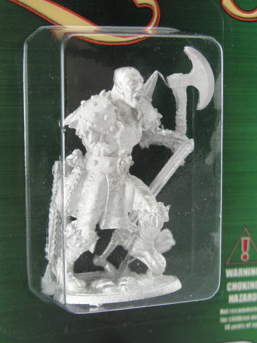 Reaper Miniatures Maskarr Stoneskin, Half-Giant Warrior #04011 Unpainted Metal