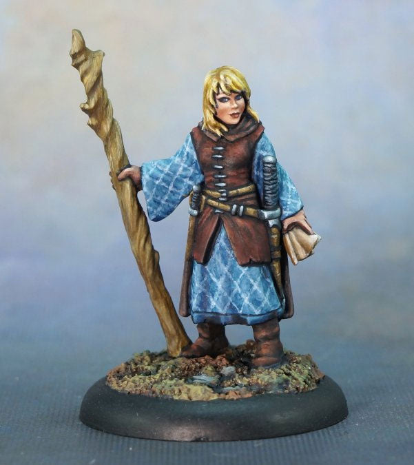 Dark Heaven Legends Asandris Nightbloom, Female Druid #04012 Metal RPG Miniature Figure
