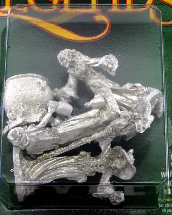 Reaper Miniatures Witch Coven (3) and Cauldron #04030 Unpainted Metal Figures