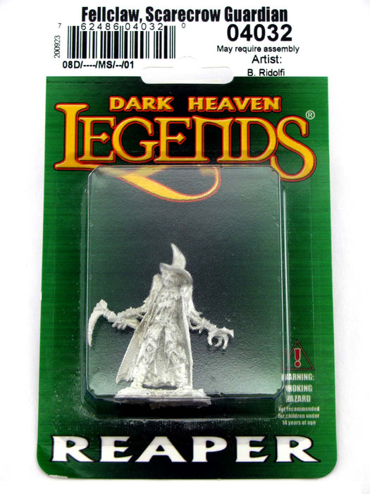 Reaper Miniatures Fellclaw, Scarecrow Guardian #04032 Unpainted Metal Figure