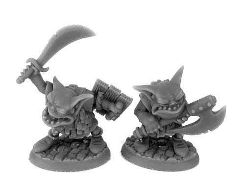 Reaper Miniatures Norker Warriors (2) #04034 Unpainted Metal Figures
