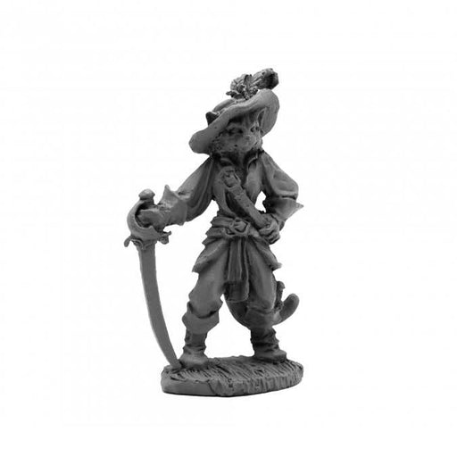 Catfolk Duelist #04056 Dark Heaven Legends Unpainted Metal Figure