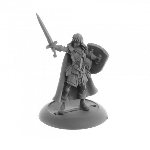 Human Paladin, Caerindra #04070 Dark Heaven Legends Unpainted Metal Figure