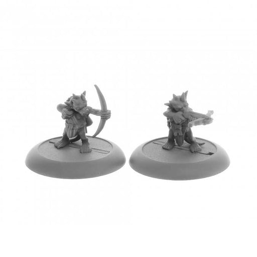 Ratpelt Kobold Archers (2) #04079 Dark Heaven Legends Unpainted Metal Figures