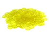 Bag of 250 Plastic 19mm Round Sorting Chip Gaming Accessory - Yellow